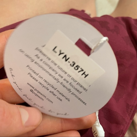 PQ Swim Anthropologie Halter Top Katie Thurston Bachelorette - Picture 6 of 8